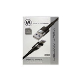 کابل شارژ 120 سانتی USB به TYPE-C با توان 65W برند VOLT AMPER
