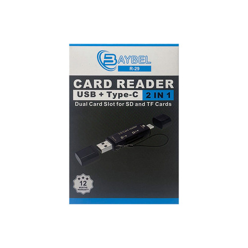 رم ریدر TYPE-C+USB برند BYBLE