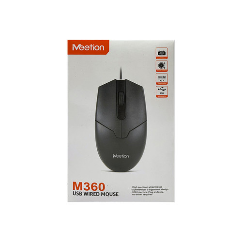 موس سیم دار M360 برند MEETION