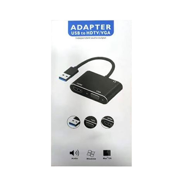 آداپتور تبدیل TA به HDMI+VGA برند OSCAR
