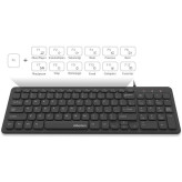 کیبورد سیم دار مدل K410 برند MEETION