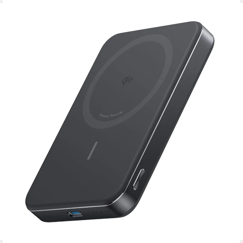 پاور بانک 30 وات انکر مدل Ultra Slim Magnetic A1664 ظرفیت 10000 میلی آمپر