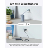 پاور بانک 30 وات انکر مدل Light Weight A1259 ظرفیت 10000 میلی آمپر