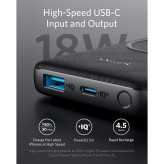 پاور بانک 18 وات انکر مدل PowerCore 3 Sense Max A1617 ظرفیت 10000 میلی آمپر